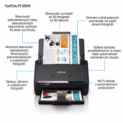 Epson FastFoto FF-680W Sheet-fed scanner 600 x 600 DPI A4 Black - Additional view 5