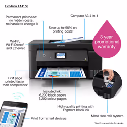 Epson EcoTank L14150 Inkjet 4800 x 1200 DPI 38 ppm Wi-Fi - Additional view 4