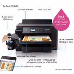 Epson EcoTank ET-16150 inkjet printer Colour 4800 x 1200 DPI A3 Wi-Fi - Additional view 5