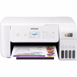 Epson EcoTank ET-2826, Inkjet, Colour printing, 5760 x 1440 DPI, A4, Direct printing, White