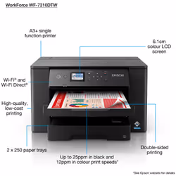 Epson WorkForce WF-7310DTW inkjet printer Colour 4800 x 2400 DPI A3+ Wi-Fi - Additional view 7