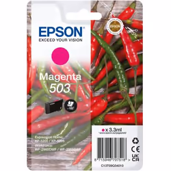 Epson 503, Standard Yield, Magenta, 3.5 ml, 1 pc(s), Single pack