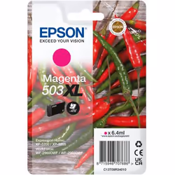 Epson 503XL, High (XL) Yield, Magenta, 6.4 ml, 1 pc(s), Single pack