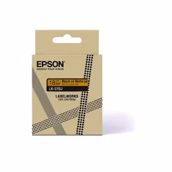 Epson C53S672075 label-making tape Black on yellow - Additional view 2