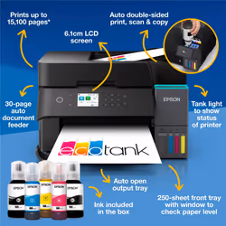 Epson EcoTank ET-3950 Inkjet A4 4800 x 1200 DPI 35 ppm Wi-Fi - Additional view 6
