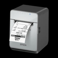 Epson TM-L100. 8 dots/mm (203 dpi). cutter. linerless. USB. RS232. Eth