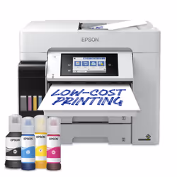 Epson EcoTank Pro ET-5885, Inkjet, Colour printing, 4800 x 2400 DPI, A4, Direct printing, Black, White