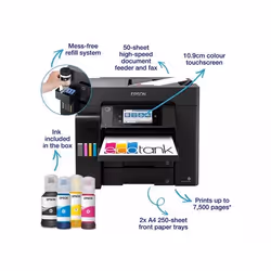 Epson EcoTank ET-5855 Inkjet A4 4800 x 2400 DPI 25 ppm Wi-Fi - Additional view 2