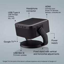 Epson EF-22B Standard throw projector 3LCD 1080p (1920x1080) Black - Additional view 5