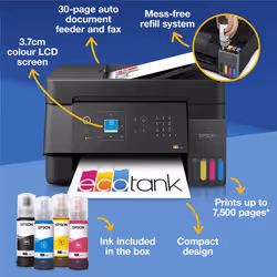 Epson EcoTank ET-4900 inkjet printer 5760 x 1440 DPI A4 Wi-Fi - Additional view 2