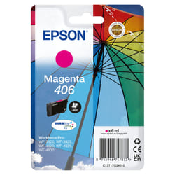 Epson Singlepack Magenta 406 Umbrella DURABrite Ultra Ink