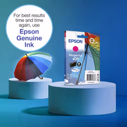 Epson Singlepack Magenta 406 Umbrella DURABrite Ultra Ink - Additional view 2