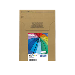 Epson Multipack 4-colour 406 Umbrella DURABrite Ultra EasyMail Ink