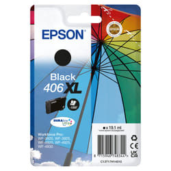 Epson Singlepack Black 406XL Umbrella DURABrite Ultra Ink