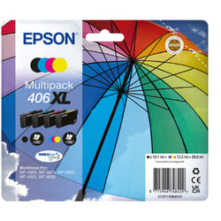 Epson Multipack 4-colour 406XL Umbrella DURABrite Ultra Ink