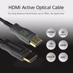 ACT 15 meters HDMI Premium 4K Active Optical Cable v2.0 HDMI-A male - HDMI-A male