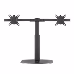 ACT Monitor arm 27" office, free standing with gas spring, crossbar, 2 monitors, Freestanding, 12 kg, 25.4 cm (10"), 68.6 cm ...