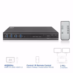 ACT AC7914 KVM switch Black