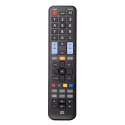 One For All URC 1910, TV, IR Wireless, Press buttons, Black