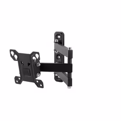 One For All SMART, 33 cm (13"), 68.6 cm (27"), 75 x 75 mm, 100 x 100 mm, 0 - 15°, Black
