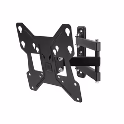 One For All Smart Line Full-motion TV Wall Mount, 109.2 cm (43"), 75 x 75 mm, 200 x 200 mm, 0 - 15°, 0 - 180°, Black