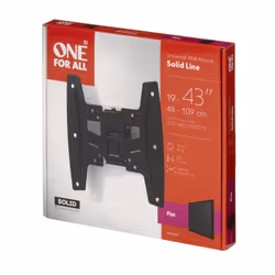 One For All WM 4211 TV mount/stand 109.2 cm (43") Black