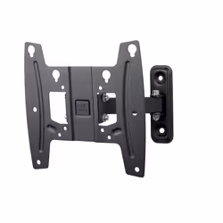 One For All SOLID, 48.3 cm (19"), 109.2 cm (43"), 75 x 75 mm, 200 x 200 mm, 0 - 15°, Black