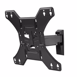 One For All SOLID, 33 cm (13"), 165.1 cm (65"), 75 x 75 mm, 400 x 400 mm, 0 - 15°, Black