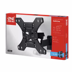 One For All SOLID 165.1 cm (65") Black - Additional view 4