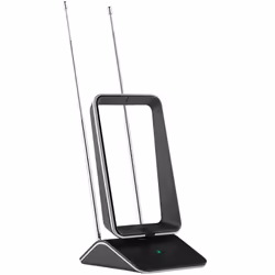 One For All SV 9465, Indoor, Black, 1.5 m, DVB-T, DVB-T2, 25000 m, Power