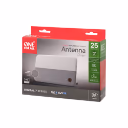 One For All Design Line 360° DVB-T2 1080p Gewebe Antenne white 5G television antenna Indoor - Additional view 7