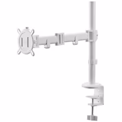 One For All DM 2120, Clamp/Grommet, 8 kg, 33 cm (13"), 81.3 cm (32"), 100 x 100 mm, White