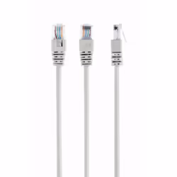 Gembird CAT5e UTP Patch cord, grey, 2 m, 2 m, Cat5e, RJ-45, RJ-45, Beige