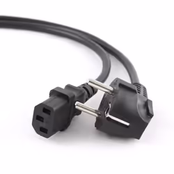 Gembird Power cord (C13), VDE approved, 6 ft