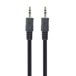 Gembird 1.2m, 3.5mm/3.5mm, M/M audio cable Black