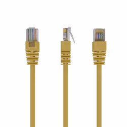 Gembird PP12-2M/Y, 2 m, Cat5e, RJ-45, RJ-45, Yellow