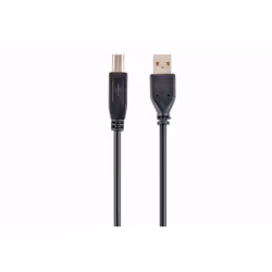 Gembird CCP-USB2-AMBM-10, 3.04 m, USB A, USB B, Black