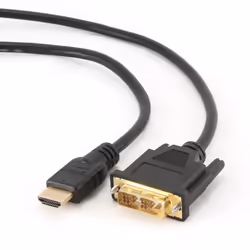 Gembird 1.8m, HDMI/DVI, M/M DVI-D Black - Additional view 2