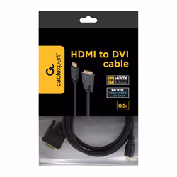 Gembird 1.8m, HDMI/DVI, M/M DVI-D Black - Additional view 5