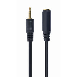 Gembird CCA-421S-5M audio cable 3.5mm Black