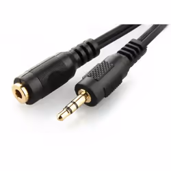 Gembird CCA-421S-5M audio cable 3.5mm Black