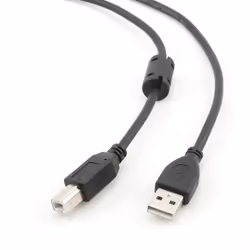 Gembird 1.8m USB 2.0 A/B M USB cable USB A USB B Black