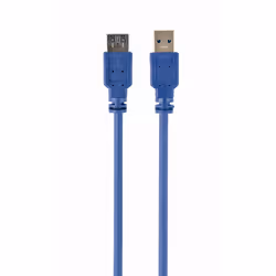 Gembird 3m USB 3.0 A M/FM, 3 m, USB A, USB A, USB 3.2 Gen 1 (3.1 Gen 1), Male/Female, Blue