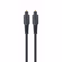 Gembird Toslink, 10m, TOSLINK, Male, TOSLINK, Male, 10 m, Black