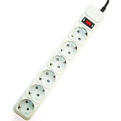 Gembird SPG6-B-10C power extension 3 m 6 AC outlet(s)