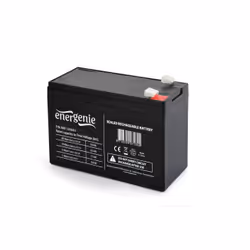 Gembird 12V, 9 Ah, Sealed Lead Acid (VRLA), 12 V, 1 pc(s), Black, 9 Ah, 2.57 kg
