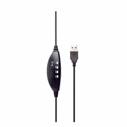 Gembird MHS-U-001 headphones/headset Wired Head-band Calls/Music Black - Additional view 6