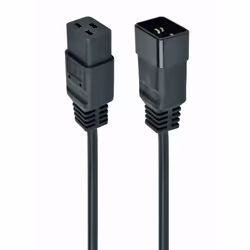 Gembird PC-189-C19, 1.5 m, C19 coupler, C20 coupler