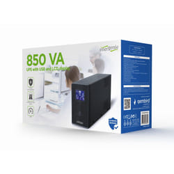 Gembird EG-UPS-032 uninterruptible power supply (UPS) 0.85 kVA 510 W 3 AC outlet(s)