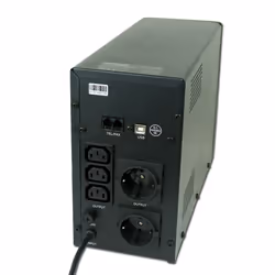 Gembird EG-UPS-034 uninterruptible power supply (UPS) Line-Interactive 1.5 kVA 900 W 3 AC outlet(s)